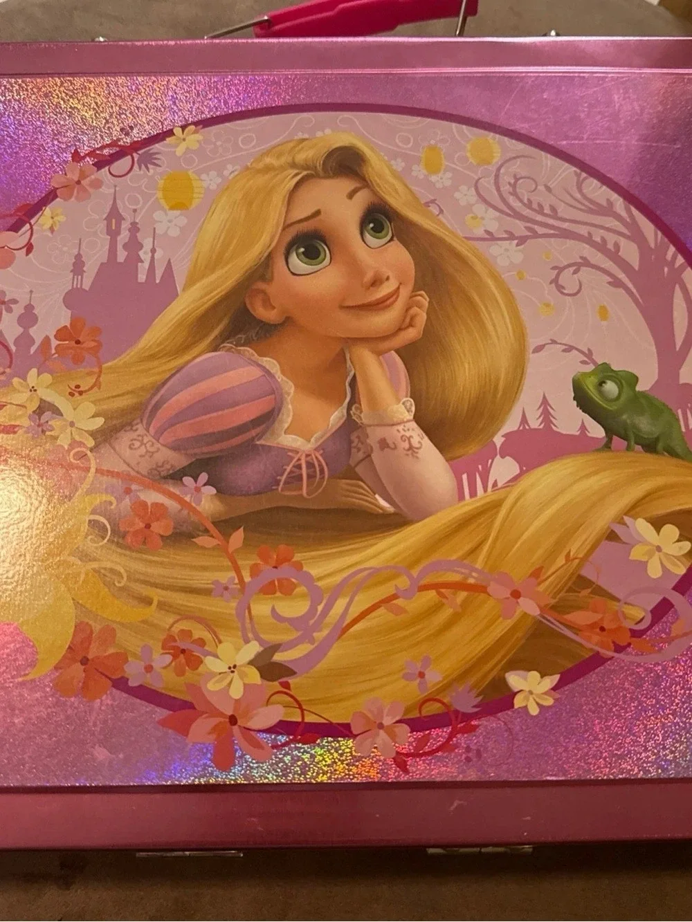 Tangled/Rapunzel Art Set in Pink & Purple